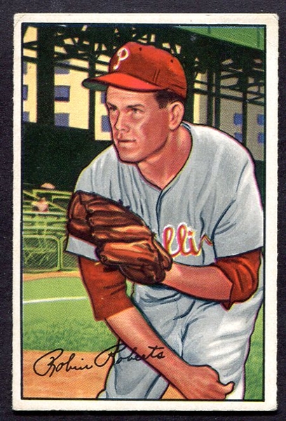 1952 Bowman #4 Robin Roberts