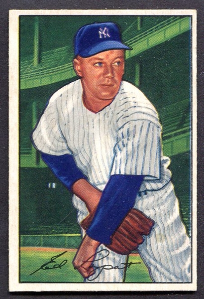 1952 Bowman #17 Ed Lopat