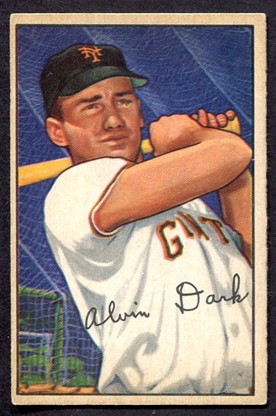 1952 Bowman #34 Al Dark