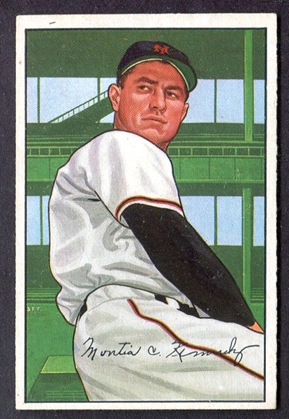 1952 Bowman #213 Monte Kennedy