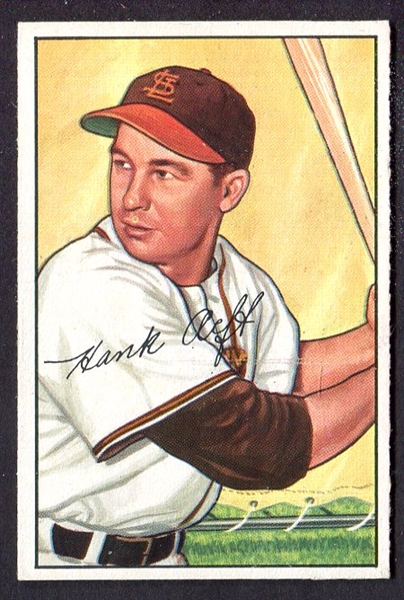 1952 Bowman #229 Hank Arft