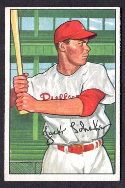 1952 Bowman #251 Jack Lohrke