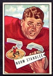 1952 Bowman Large #42 Norm Standlee