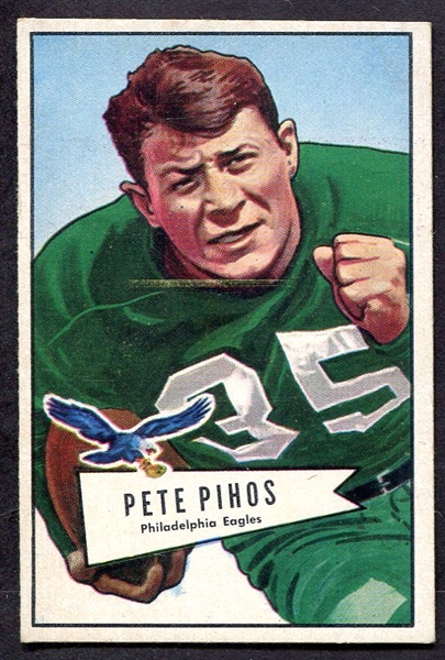 1952 Bowman Large #92 Pete Pihos