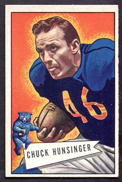 1952 Bowman Large #7 Chuck Hunsinger