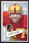 1952 Bowman Large #6 Laurie Niemi RC