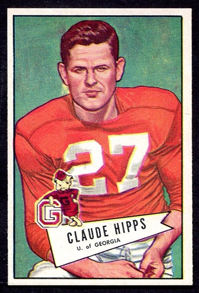 1952 Bowman Large #41 Claude Hipps RC