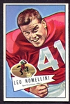 1952 Bowman Large #125 Leo Nomellini