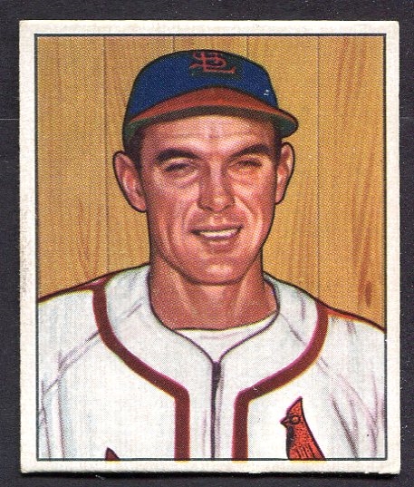 1950 Bowman #238 Vernal Jones St. Louis Cardinals