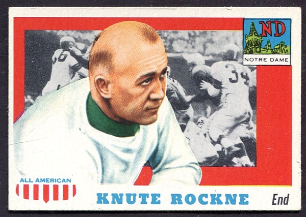 1955 Topps All-American #16 Knute Rockne