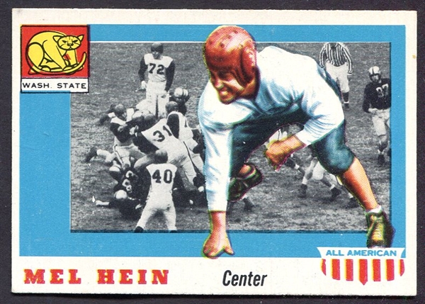 1955 Topps All-American #28 Mel Hein SP