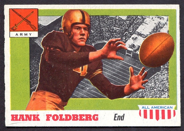 1955 Topps All-American #32 Hank Foldberg