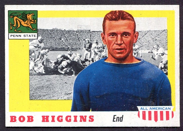 1955 Topps All-American #33 Bob Higgins