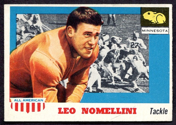 1955 Topps All-American #29 Leo Nomellini SP