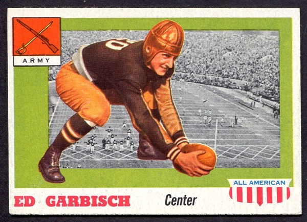 1955 Topps All-American #44 Ed Garbisch