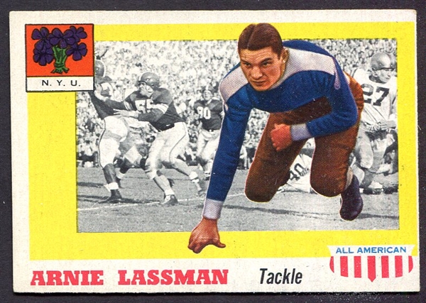 1955 Topps All-American #46 Arnie Lassman 