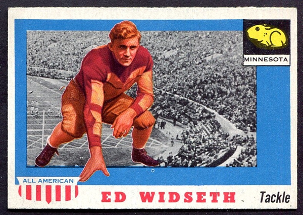 1955 Topps All-American #48 Ed Widseth