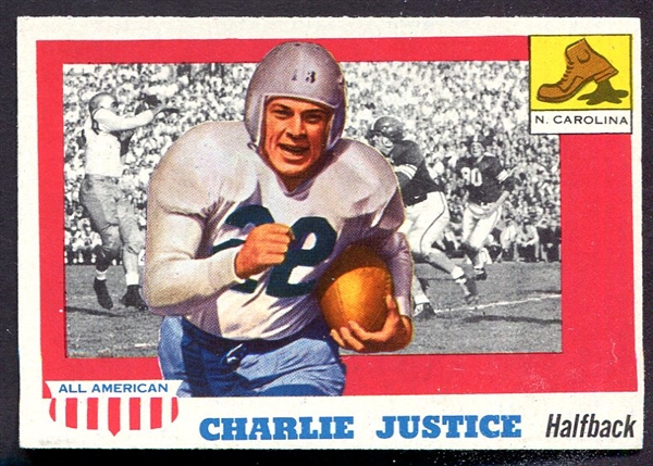 1955 Topps All-American #63 Charlie Justice