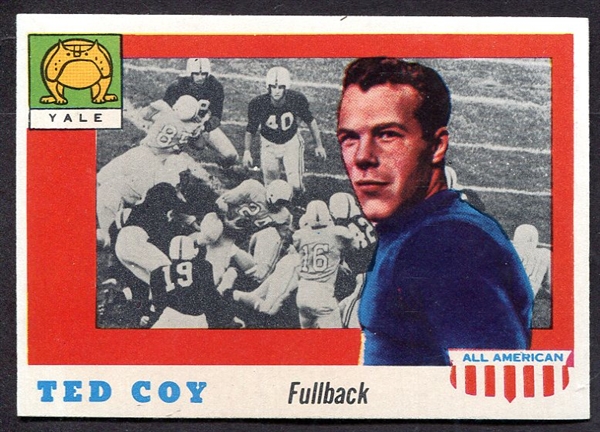 1955 Topps All-American #83 Ted Coy SP