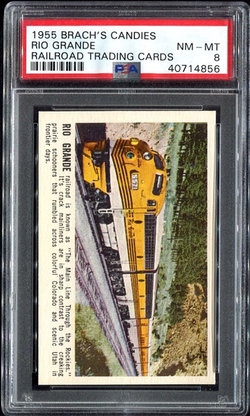 1955 Brachs Candy Rio Grande PSA 8