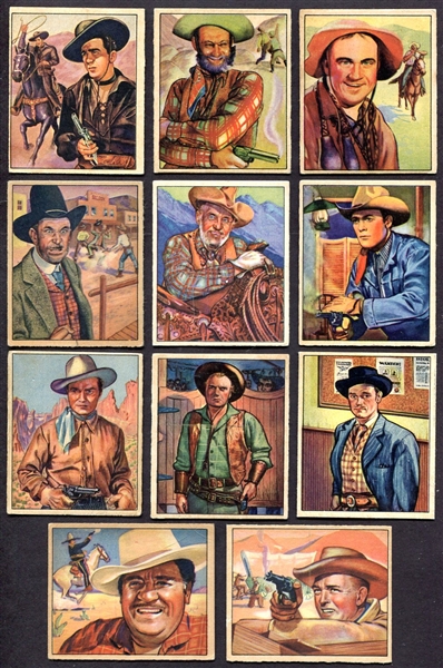 1949 Bowman Wild West H Series 11 of 20  Ex-Exmt