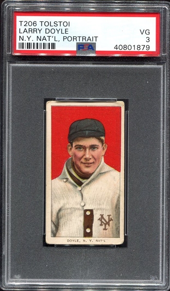 T206 Doyle Portrait Tolstoi PSA 3