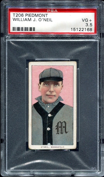 T206 O.Neil Minneapolis PSA 3.5