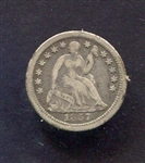 1857-O Half Dime