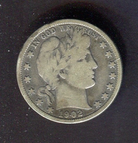 1902 Barber Half Dollar