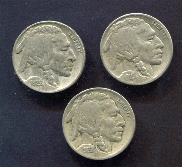 1923 & 1929 Buffalo Nickels