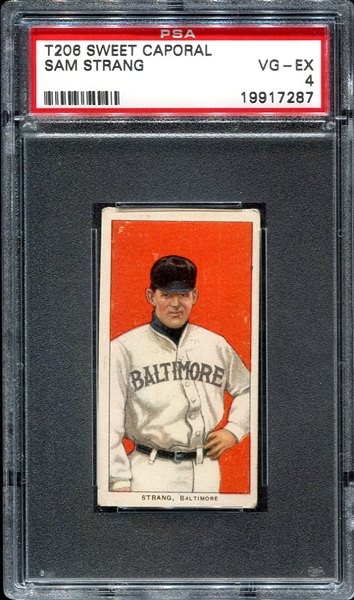 T206 Sam Strang PSA 4