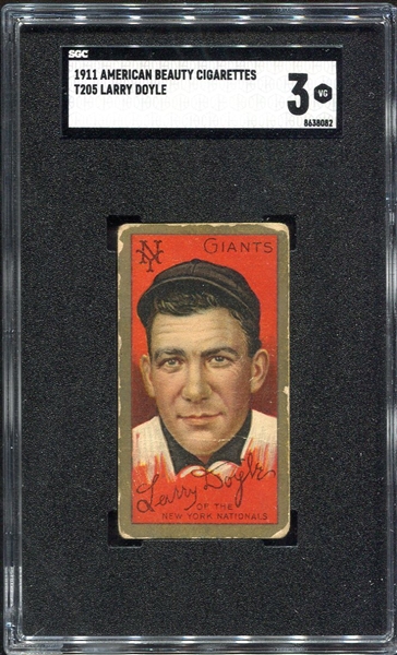 T205 Larry Doyle American Beauty SGC 3