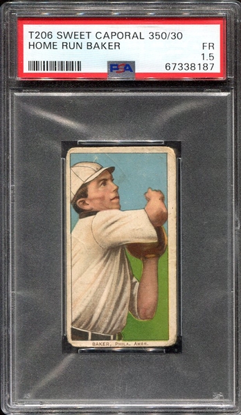 T206 Baker Philadelphia As PSA 1.5