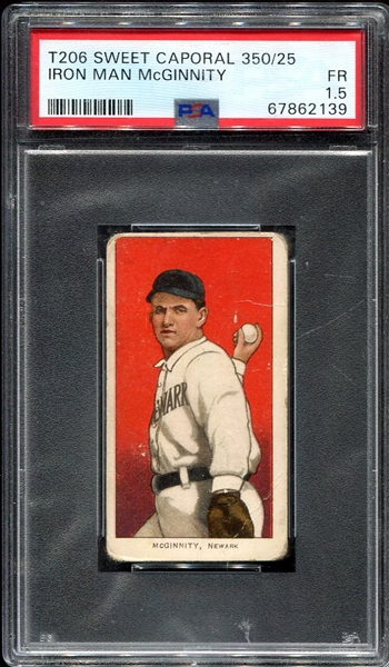 T206 McGinnity Newark PSA 1.5