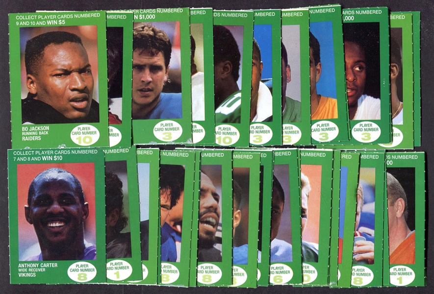 1990 British Petroleum Football Cards Complete Set of 36