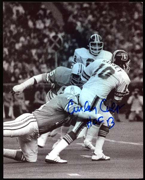 Curley Culp Signed Photo