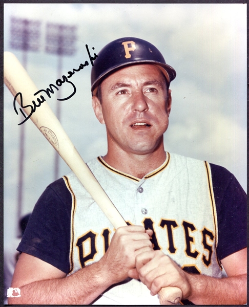 Bill Mazeroski Signed Photo