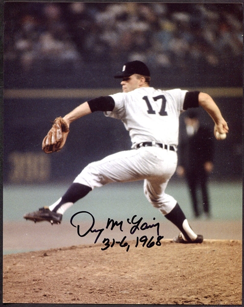 Denny McLain Signed Photo