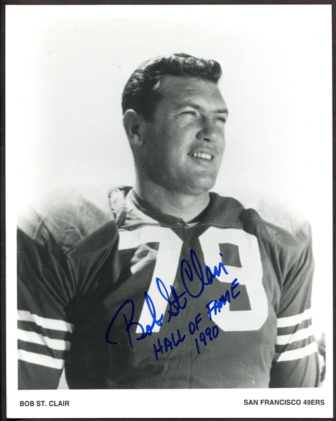 Bob St. Clair Signed Photo