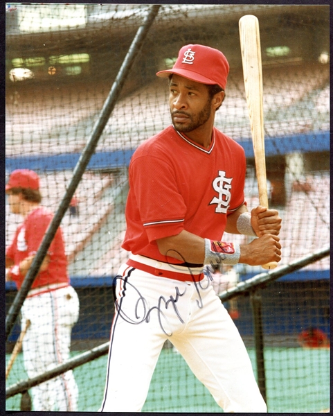 Ozzie Smith Signed Photo