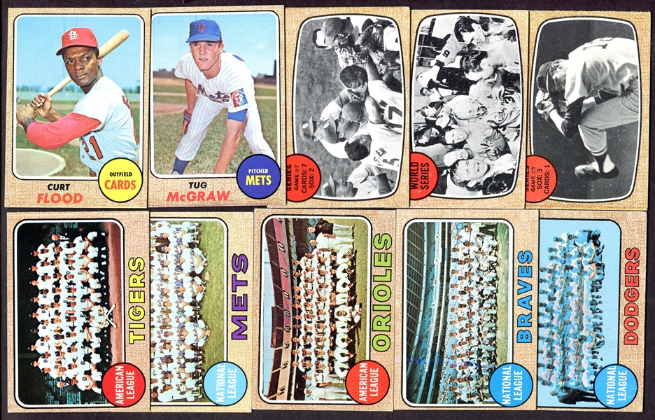 1968 Topps 10 Different