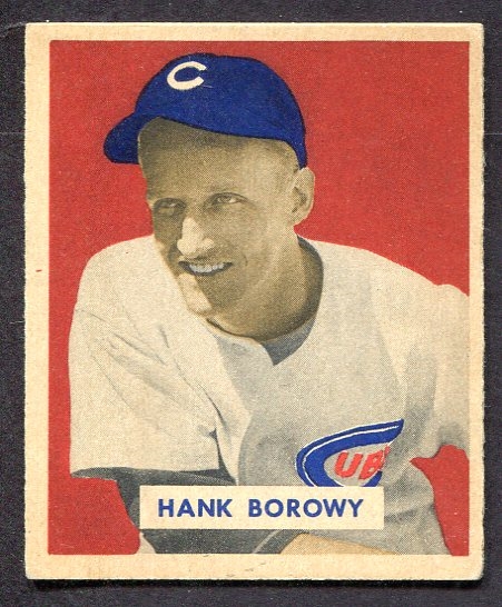 1949 Bowman #134 Hank Borowy Philadelphia Phillies