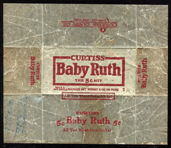 1920s Baby Ruth Wrapper