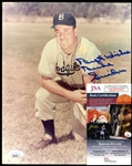 Duke Snider Autographed Photo JSA