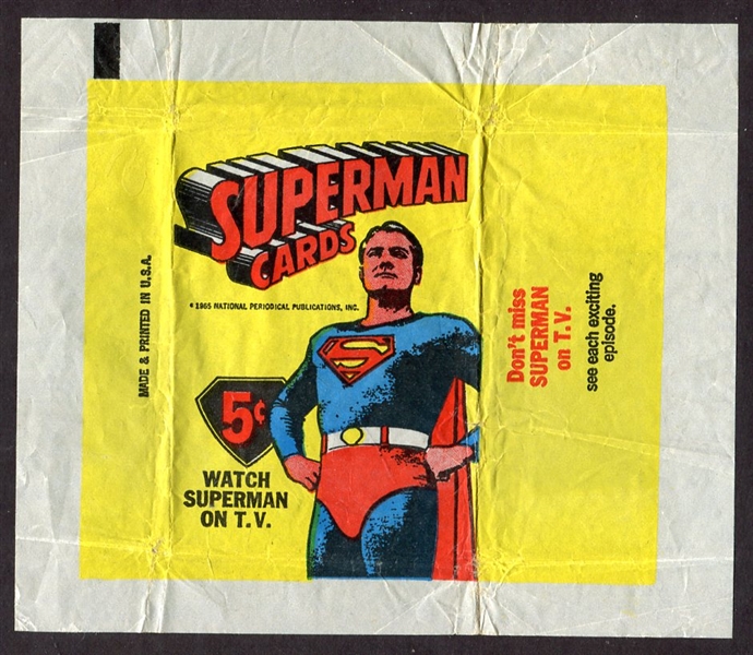 1965 Superman Wrapper