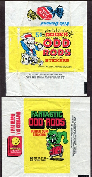 Two Different Odd Rods Wrappers