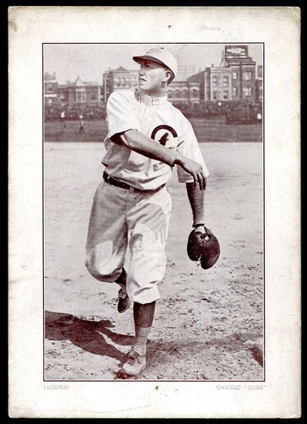 Plow Boy Tobacco Fred Luderus Chicago Cubs