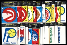 1979-80 Fleer Basketball Stickers Complete Set of 38 + Dupes