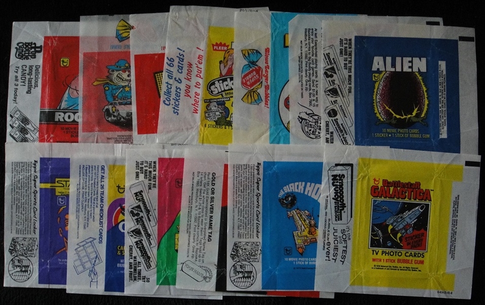 1970s Non-Sports Wrapper 25 Different