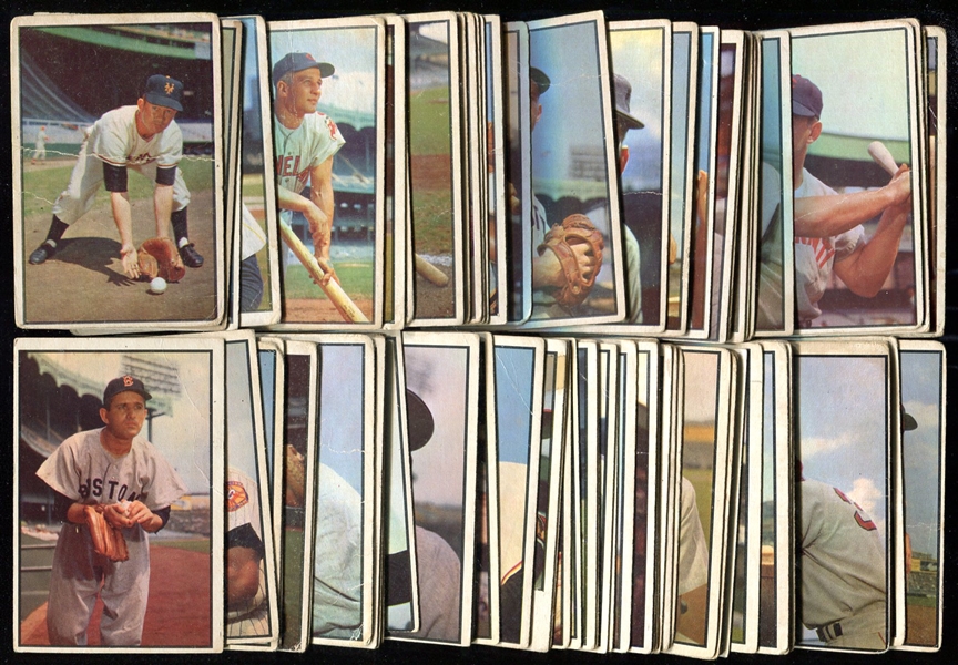 1953 Bowman Color 81 Diff. w/13 HOFers & High #s